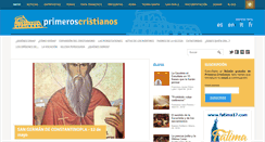 Desktop Screenshot of primeiroscristaos.com